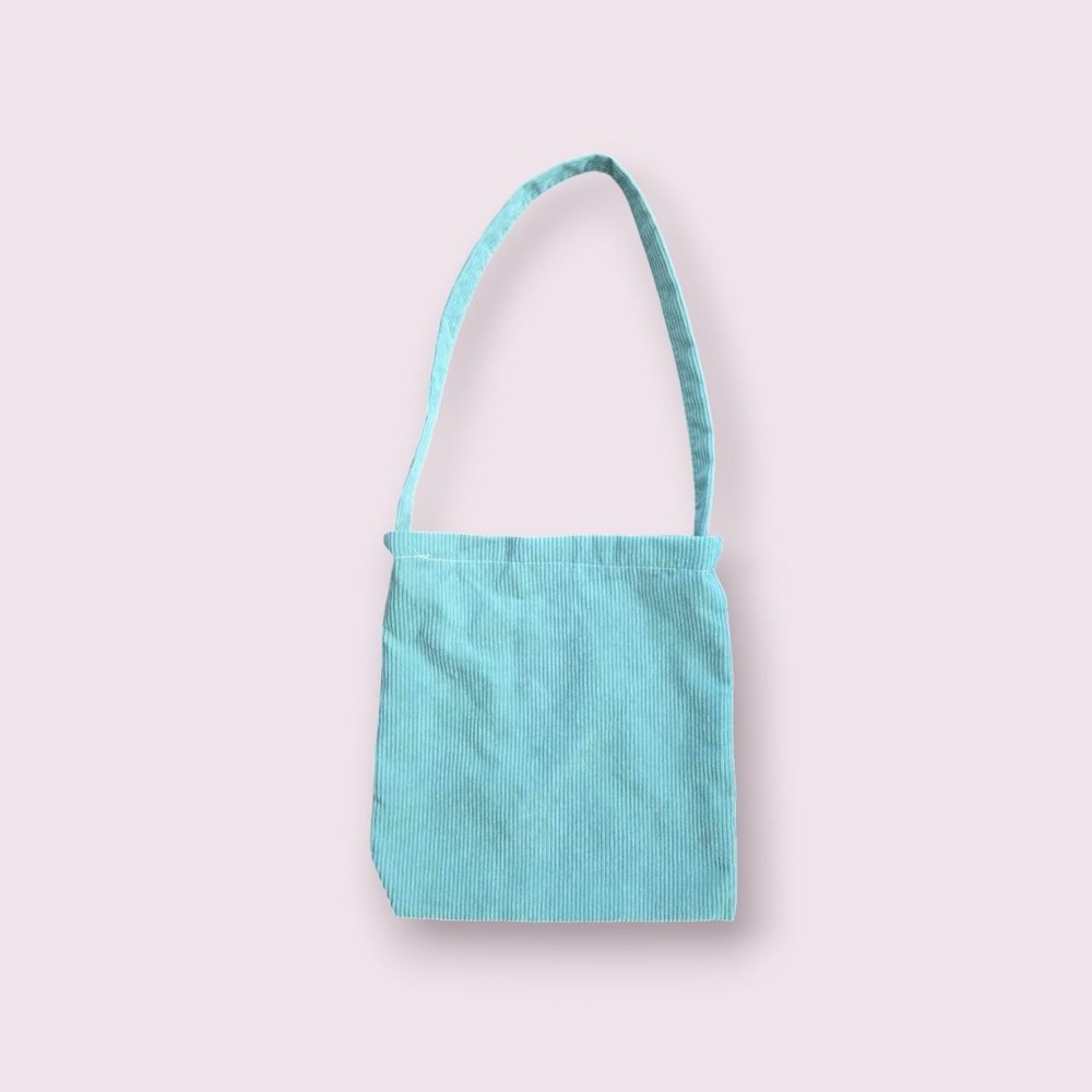 Teal slouch bag